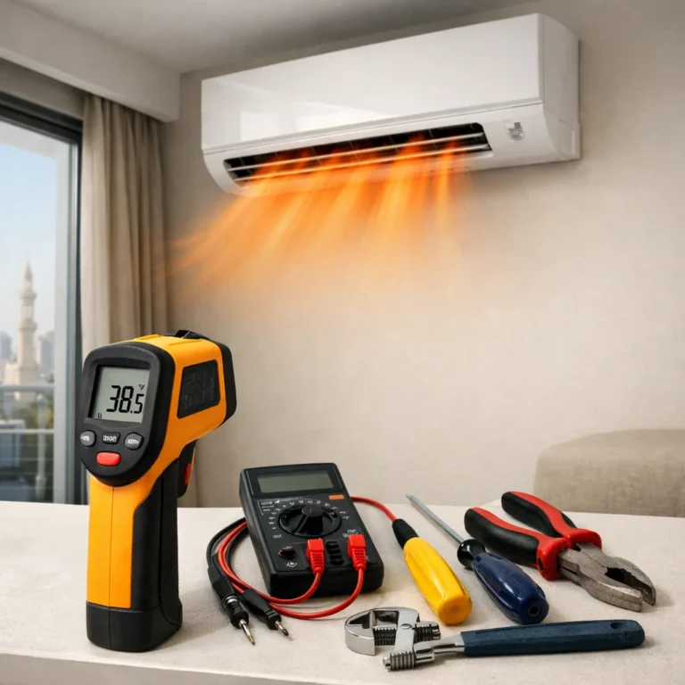 AC diagnostic inspection to identify causes of warm air and restore proper cooling