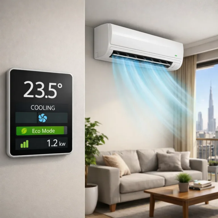 AC temperature settings and energy consumption explained through proper system operation