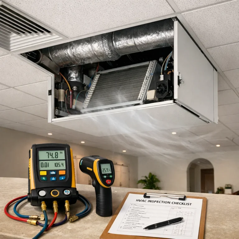 Accurate inspection of a central HVAC system is the key to efficiency reliability and long term performance in UAE properties