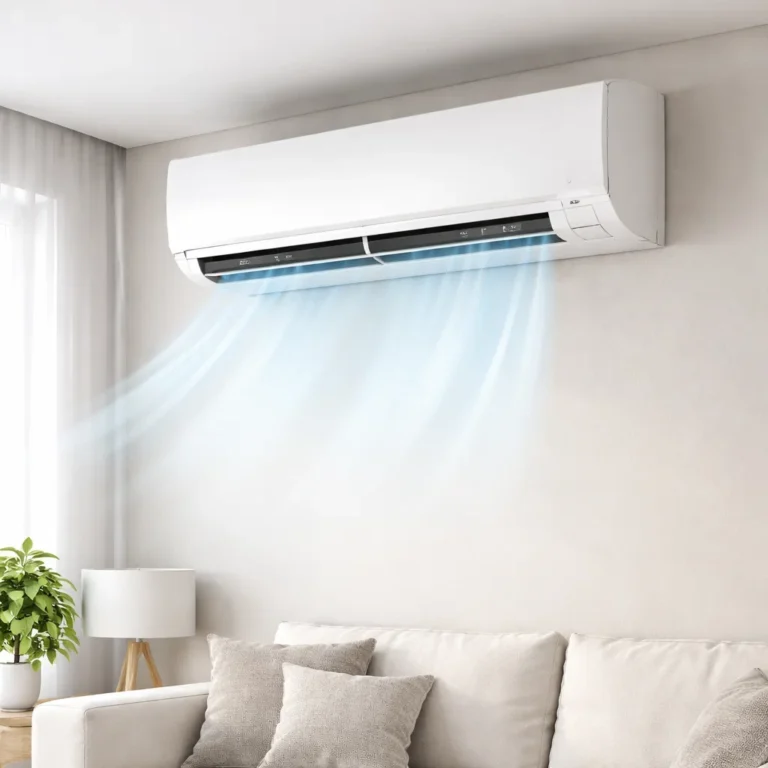 Hot and cold AC system designed for year-round indoor comfort