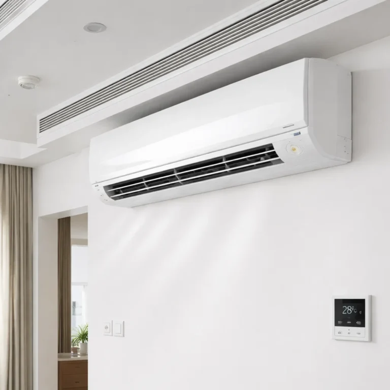 Inspection of a new AC system to identify cooling problems and improve performance