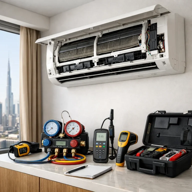 Professional AC inspection focused on accuracy safety and long-term cooling reliability