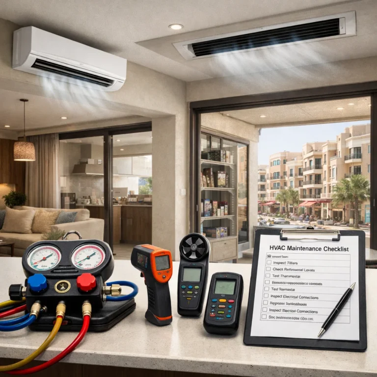 Professional AC maintenance in JVC keeps both apartments and local businesses comfortable efficient and protected year round