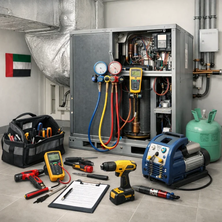 Professional AC maintenance inspection to ensure long-term performance energy efficiency and healthy indoor air