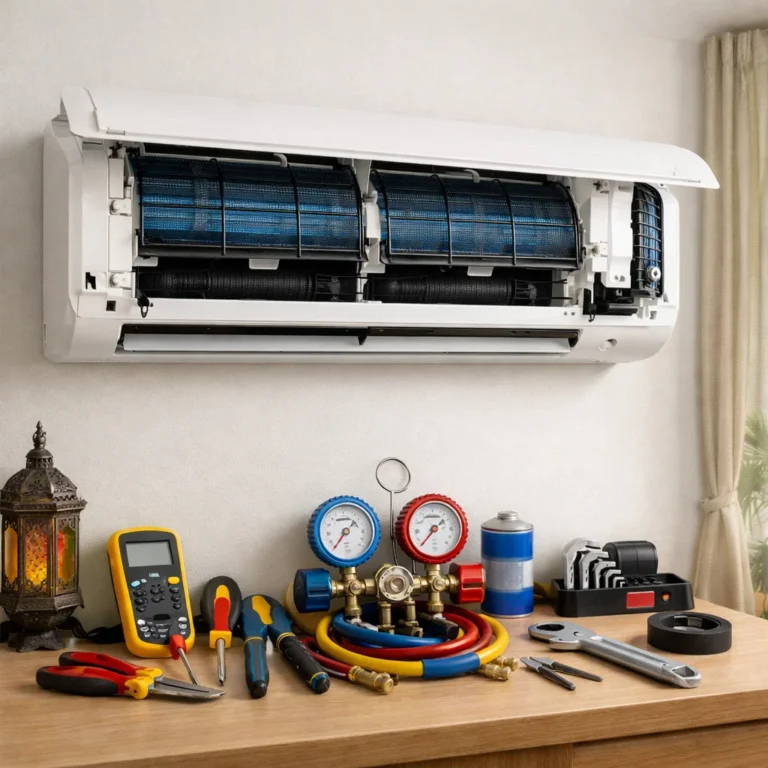 Professional AC maintenance to improve efficiency reliability and indoor air quality