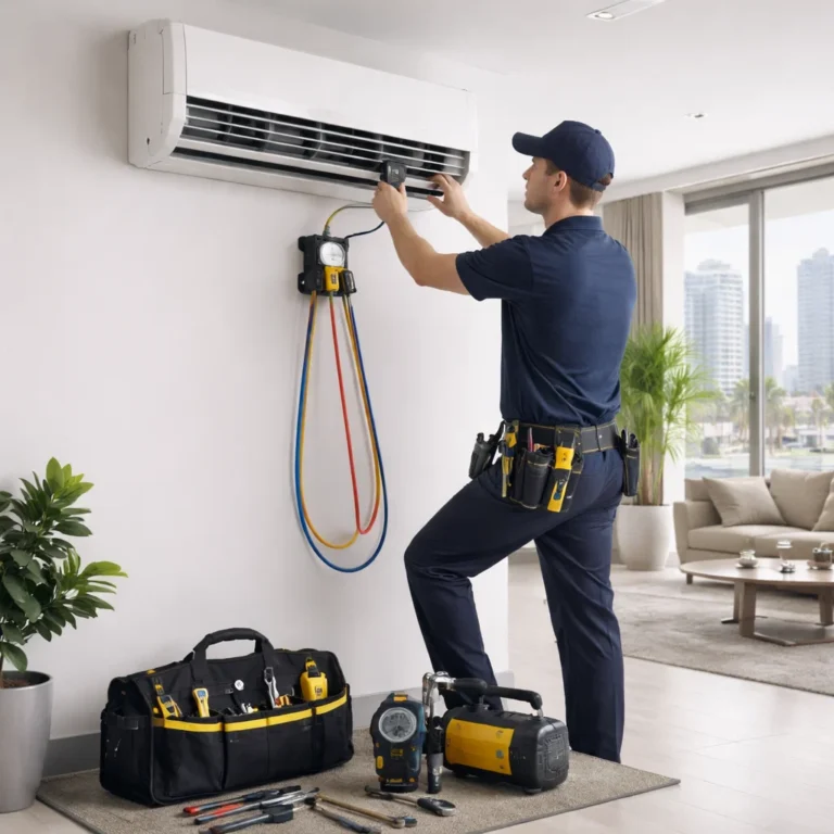 Professional AC system inspection focused on safe repair and long-term performance