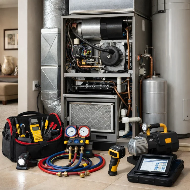 Professional HVAC inspection ensuring fast response accurate repair and long term comfort