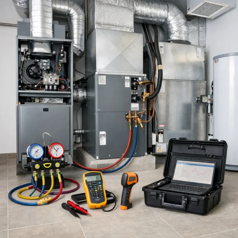 Professional heating and cooling system inspection focused on long-term reliability and indoor comfort