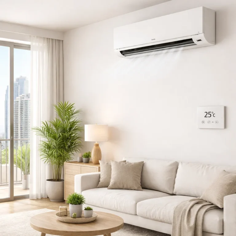 Proper AC temperature setting for comfort energy savings and system efficiency