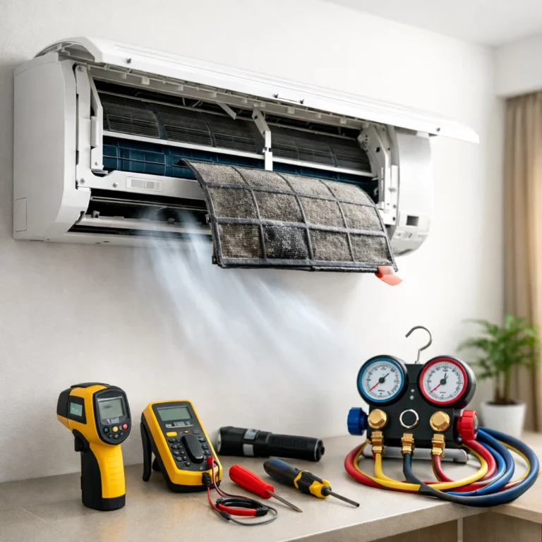 Simple DIY checks to improve AC cooling and reduce unnecessary repair costs