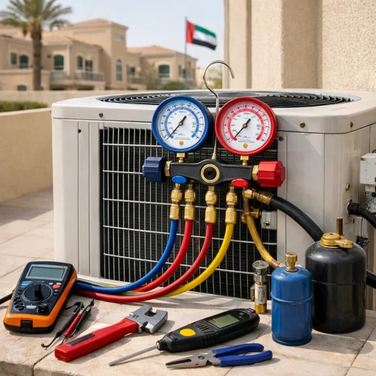 Accurate AC refrigerant inspection to prevent leaks and unnecessary refills