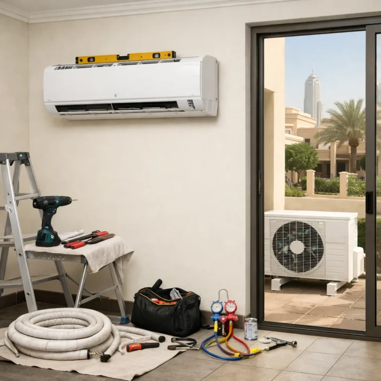Professional AC installation focused on safety efficiency and long-term reliability