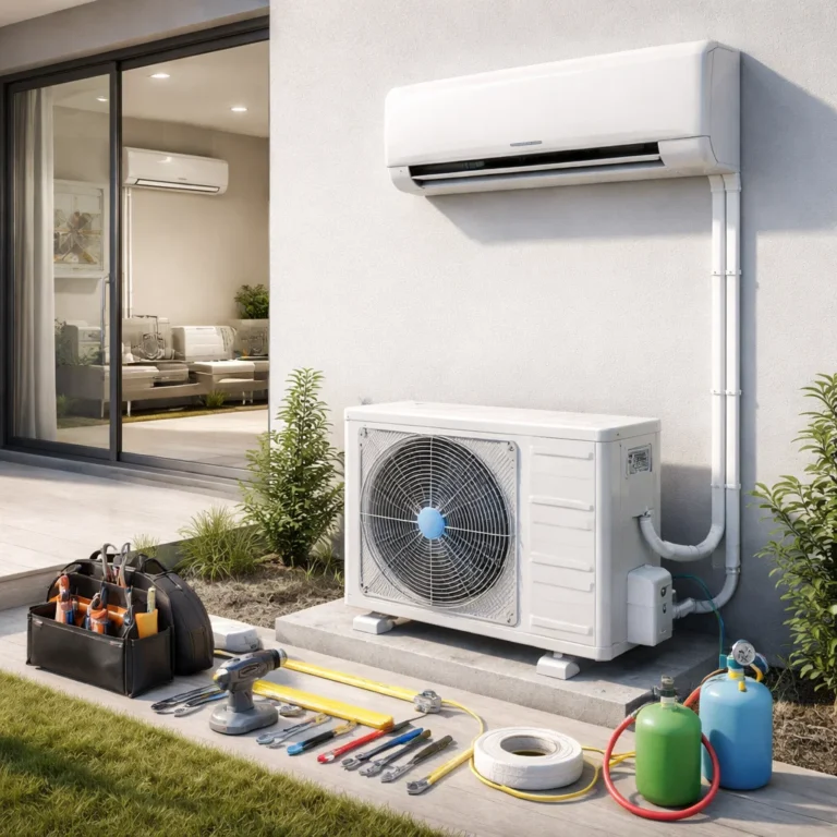 Professional AC installation planned for long-term comfort efficiency and reliability