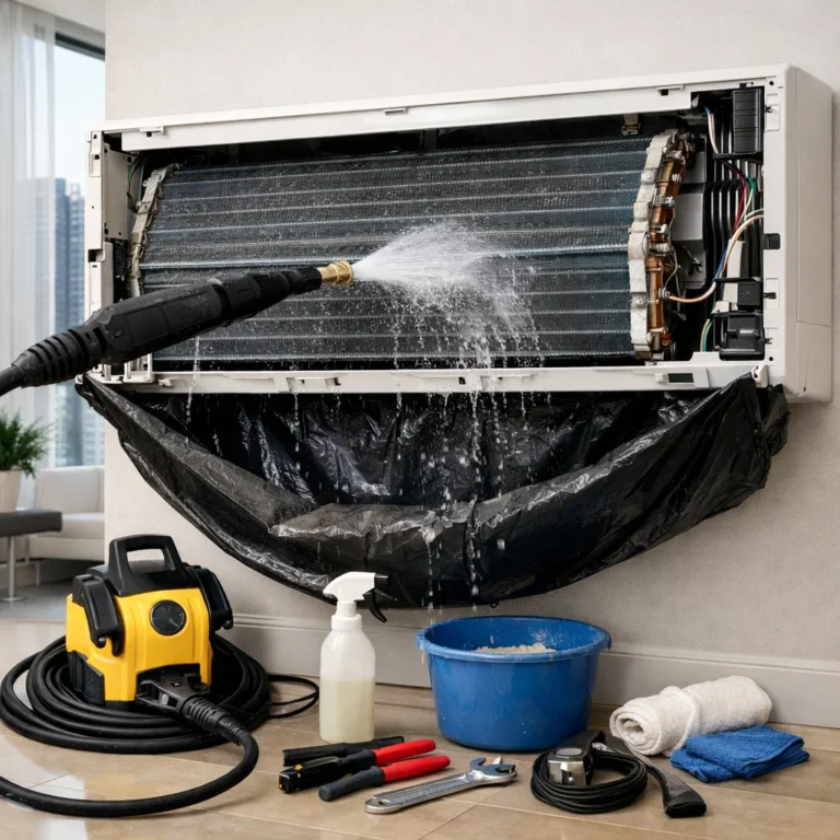 Professional deep AC cleaning to restore cooling performance and improve indoor air quality