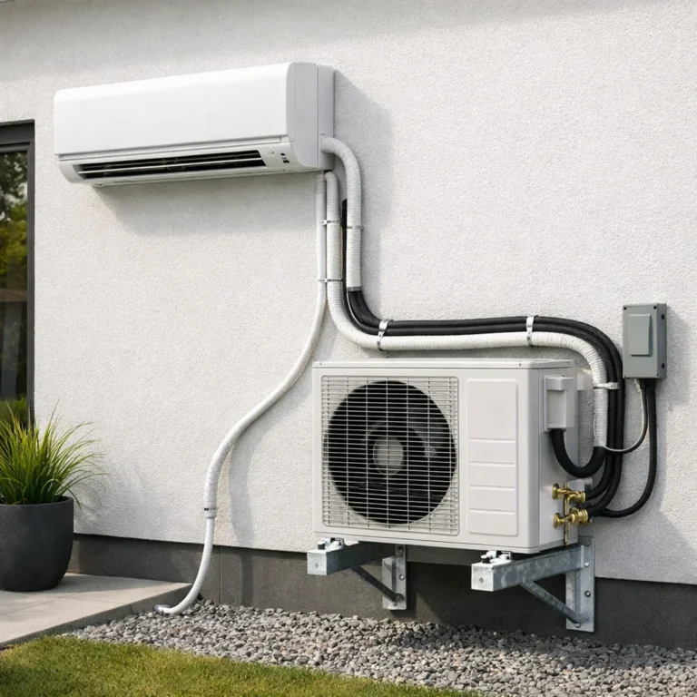 Proper home AC installation ensuring correct sizing efficiency and long-term performance