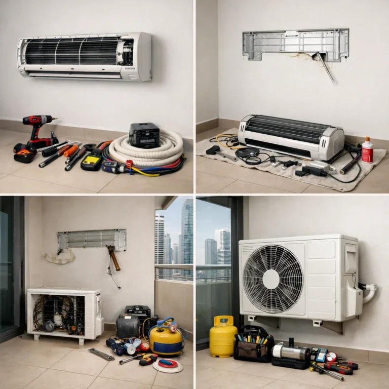 Safe and professional split AC removal and installation to protect cooling performance and system lifespan
