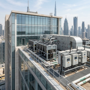 Commercial building HVAC and facility systems overview